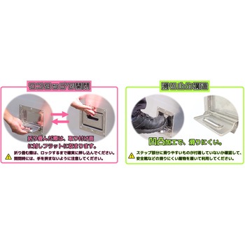 あおり埋込ステップ - JB(日本ボデーパーツ工業)