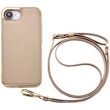 Cross Body Case Duo for iPhone 16e (greige) ユニケース