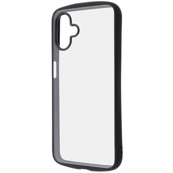 Galaxy A25 5G Like standard Puffull 耐衝撃 バンパー ハイブリッドケース / ブラック レイ・アウト