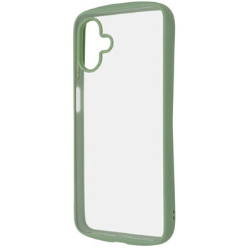 Galaxy A25 5G Like standard Puffull 耐衝撃 バンパー ハイブリッドケース / カーキ レイ・アウト