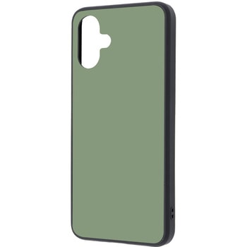 Galaxy A25 5G Like standard maru Pietra 耐衝撃 バンパー マット ハイブリッドケース / マットオリーブ レイ・アウト