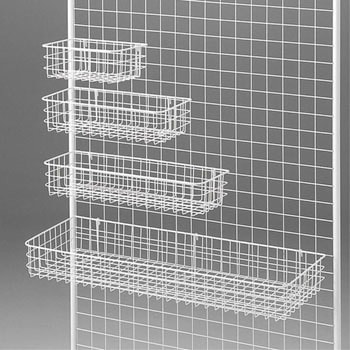 ネット用網カゴ 白 EBM