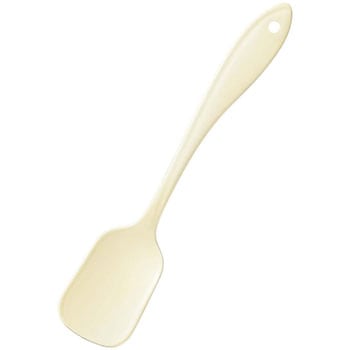 ホーローカトラリー リーフ(アイボリー)クリームスプーン EBM(江部松商事)