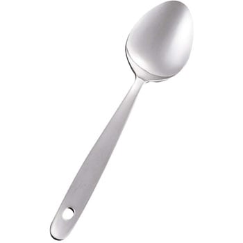 AS 18-0 ロングベビースプーン 穴明 EBM(江部松商事)