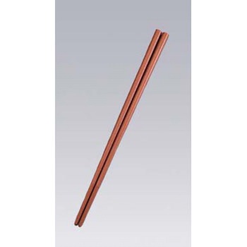 SPSカラー樹脂箸22．6cm四角 すべり止め付 EBM