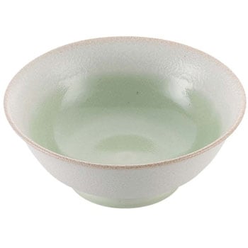 磁器 中華食器 釉彩若草 高台丼 EBM