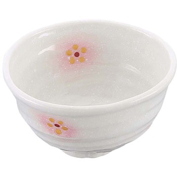 和食器コレクション ピンク白吹小花 丼 EBM