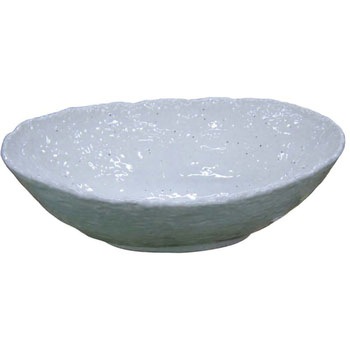 モダンホワイト 楕円鉢 EBM(江部松商事)