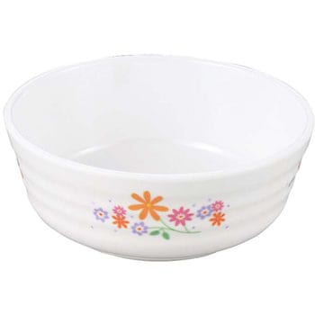 メラミン食器 花束(ブーケ)浅型小鉢 千羽鶴印(エンテック)