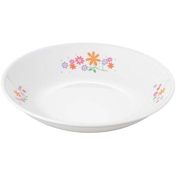 メラミン食器 花束(ブーケ)深丸皿 千羽鶴印(エンテック)