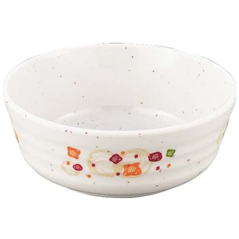 メラミン食器 和華(ほのか)浅型小鉢 千羽鶴印(エンテック)