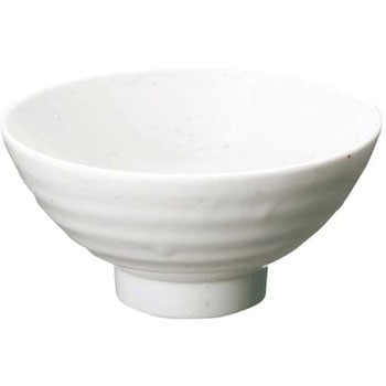 メラミン 粉引 茶碗(身) EBM(江部松商事)