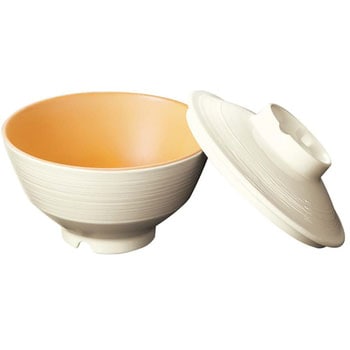 レンジアップメラミン食器 飯碗 中(蓋) EBM