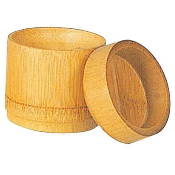 ツユ入れ スス竹 ロクロ 薬味入付 EBM(江部松商事)