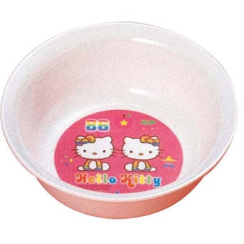 メラミン 子供食器 ハローキティ 丸 小鉢 - EBM(江部松商事)