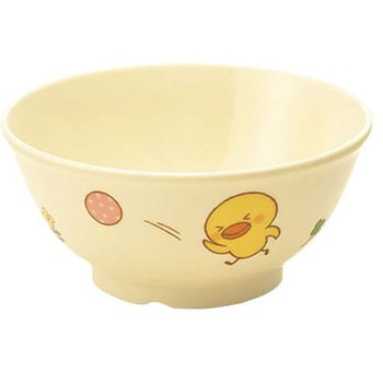 メラミン 子供食器 ひよこぐみ 飯茶碗(身) EBM
