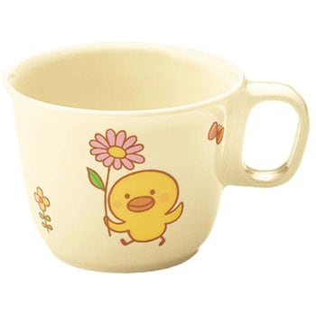 メラミン 子供食器 ひよこぐみ 柄付カップ EBM