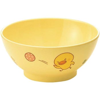 メラミン 子供食器 ひよこぐみ 飯茶碗(身) EBM