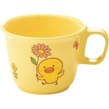 メラミン 子供食器 ひよこぐみ 柄付カップ EBM