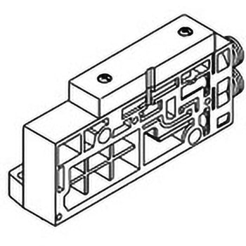 給排気エンドブロックアッセンブリ SMC