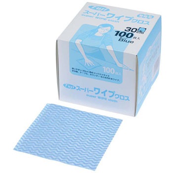 フジ スーパーワイプクロス 30cm角 1セット(100枚) EBM(江部松商事 