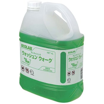 床用除菌洗浄剤 サニタイジング ウォッシュンウォーク 1個(4L) EBM