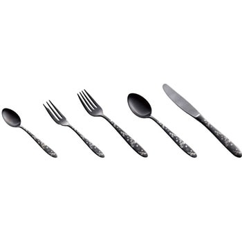 ステン シーク 黒酸化発色 ローズ コーヒースプーン EBM(江部松商事)