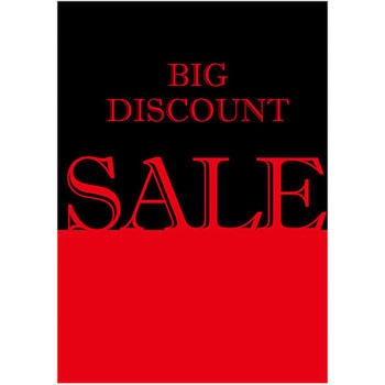 バイカラー SALE ポップ・ポスター おしゃれEXPO