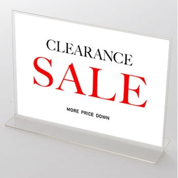 バイカラー CLEARANCE SALE(白) ポップ・ポスター3 おしゃれEXPO