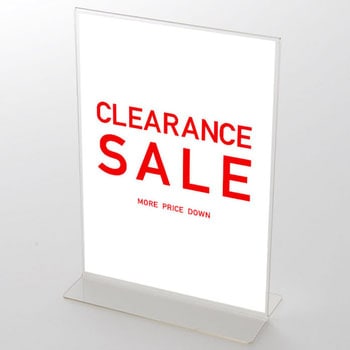 バイカラー CLEARANCE SALE(白) ポップ・ポスター4 - おしゃれEXPO