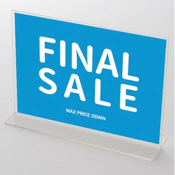 バイカラー FINAL SALE(青) ポップ・ポスター2 - おしゃれEXPO