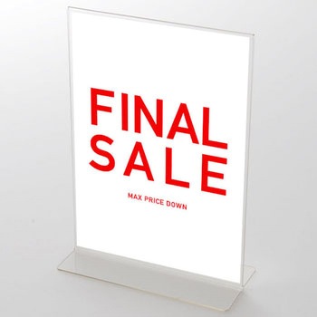 バイカラー FINAL SALE(白) ポップ・ポスター4 おしゃれEXPO