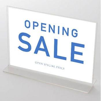 シンプル OPENING SALE ポップ・ポスター2 おしゃれEXPO