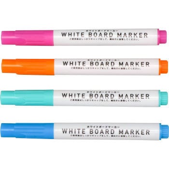 ホワイトボード用マーカー 4色セット モノタロウ ホワイトボード用マーカー 【通販モノタロウ】