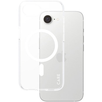 iPhone 16e CARE by PanzerGlass Flagship Case Transparent Urban Combat w/White MagSafe CARE