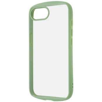 iPhone 16e Like standard Puffull 耐衝撃 バンパー ハイブリッドケース / カーキ レイ・アウト