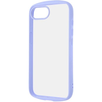 iPhone 16e Like standard Puffull 耐衝撃 バンパー ハイブリッドケース / ペールブルー レイ・アウト