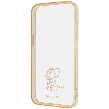 iPhone 16e 『トムとジェリー』 / Like standard 耐衝撃 ハイブリッドケース Charaful / ジェリー レイ・アウト