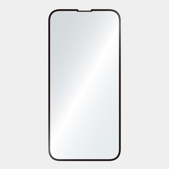iPhone 16e / 14 / 13 / 13 Pro [FLEX 3D] 60%ブルーライト低減 複合フレームガラス ブラック トリニティ