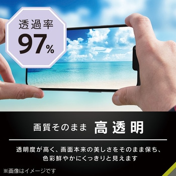 iPhone 16e / 14 / 13 / 13 Pro [FLEX 3D Cinematic Glass] ウルトラクリア ゴリラガラス 複合フレームガラス ブラック トリニティ