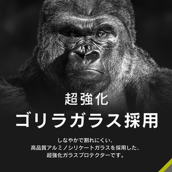 iPhone 16e / 14 / 13 / 13 Pro [FLEX 3D Toughness Glass] 超耐衝撃 ゴリラガラス 高透明 複合フレームガラス ブラック トリニティ