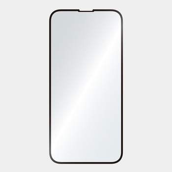 iPhone 16e / 14 / 13 / 13 Pro [FLEX 3D Toughness Glass] 超耐衝撃 ゴリラガラス 黄色くないブルーライト低減 複合フレームガラス ブラック トリニティ