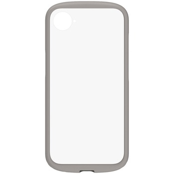 iPhone 16e [LIGHT SHIELD Solid] 超精密設計 衝撃吸収 ハイブリッドクリアケース アッシュグレー トリニティ