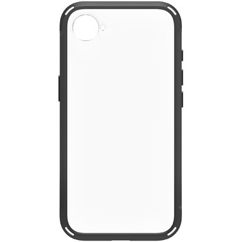 iPhone 16e [GRAV Solid UNLIMITED] 超精密設計 超衝撃吸収 ハイブリッドケース ブラック トリニティ