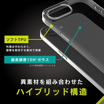 iPhone 16e [GLASSICA] 背面ガラスケース クリア トリニティ