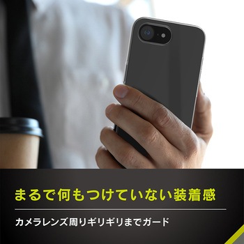 iPhone 16e [AIR-REAL INVISIBLE] 極薄軽量ケース クリア トリニティ