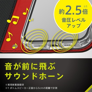 iPhone 16e [FlipNote] 耐衝撃フリップノートケース ピンク トリニティ