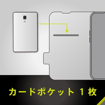 iPhone 16e [Smart FlipNote] 薄型スマートフリップノートケース ブラック - トリニティ