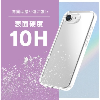 iPhone 16e [GLASSICA MyFav] 推し活クリア背面ガラスケース トリニティ