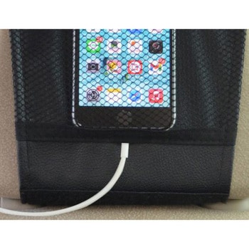 ヘッドレストスマホポケット(本革調) - CAPStyle